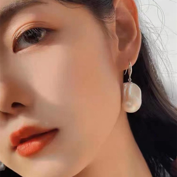 Νέα σειρά μπαρόκ μαργαριταριών 2024, μοντέρνα σκουλαρίκια από ασήμι 925 Temperament, πολυτελή σκουλαρίκια, γυναικεία κοσμήματα