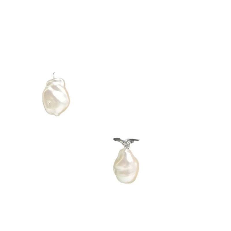 Νέα σειρά μπαρόκ μαργαριταριών 2024, μοντέρνα σκουλαρίκια από ασήμι 925 Temperament, πολυτελή σκουλαρίκια, γυναικεία κοσμήματα