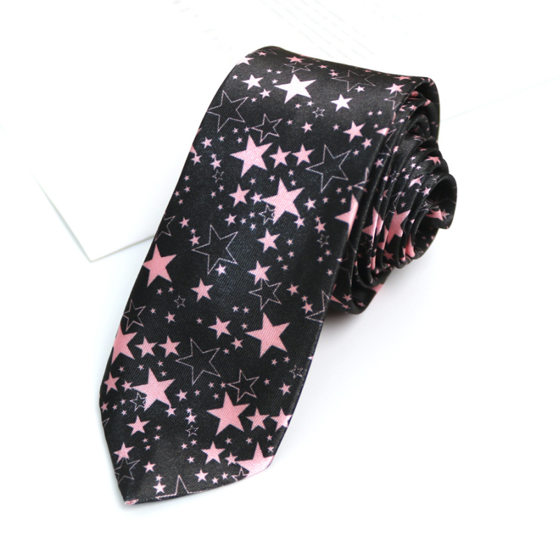 Divatos férfi pamut pólópöttyös alkalmi nyakkendő koreai stílusú pöttyös 6 cm-es nyakkendő fotóstúdió fotózáshoz