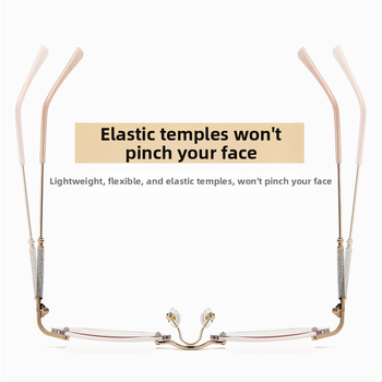 TikTok új gyémánt finom villanású presbyopikus szemüveg női elegáns divatos színátmenetes presbyopikus szemüveg ultrakönnyű anti-kék fény presbyopikus szemüveg