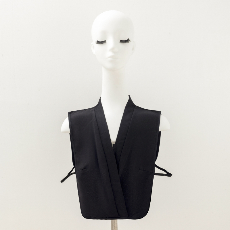 2023-as sifon mély V-nyakú, hamisgalléros, csinos fehér pamuting, hamisgallérral