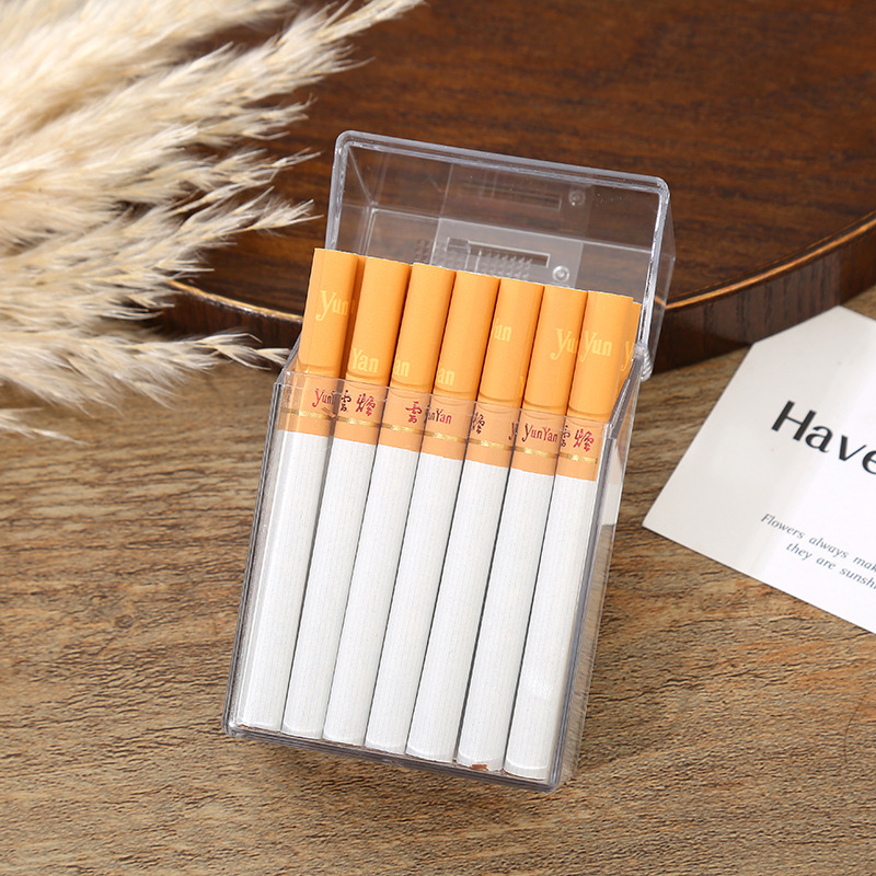 Nova prozirna kutija za cigarete za muškarce, kreativna jednostavna modna, vrhunska kompresijska kutija za cigarete s 20 komada, jednostavna kutija za cigarete s preklopom