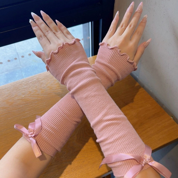 Korea stiilis naiste sügisesed uued Korea stiilis lipsuga puidust kõrvasokid, puhtast vaiast sokid, kootud varrukaga varrukas