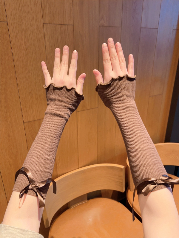 Korea stiilis naiste sügisesed uued Korea stiilis lipsuga puidust kõrvasokid, puhtast vaiast sokid, kootud varrukaga varrukas