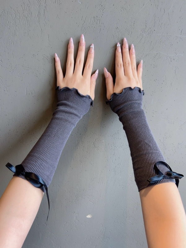 Korea stiilis naiste sügisesed uued Korea stiilis lipsuga puidust kõrvasokid, puhtast vaiast sokid, kootud varrukaga varrukas