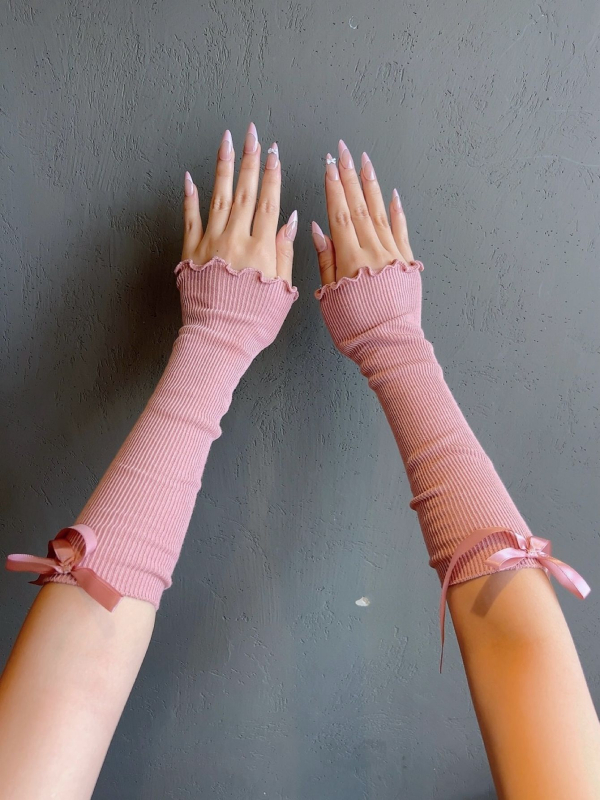 Korea stiilis naiste sügisesed uued Korea stiilis lipsuga puidust kõrvasokid, puhtast vaiast sokid, kootud varrukaga varrukas