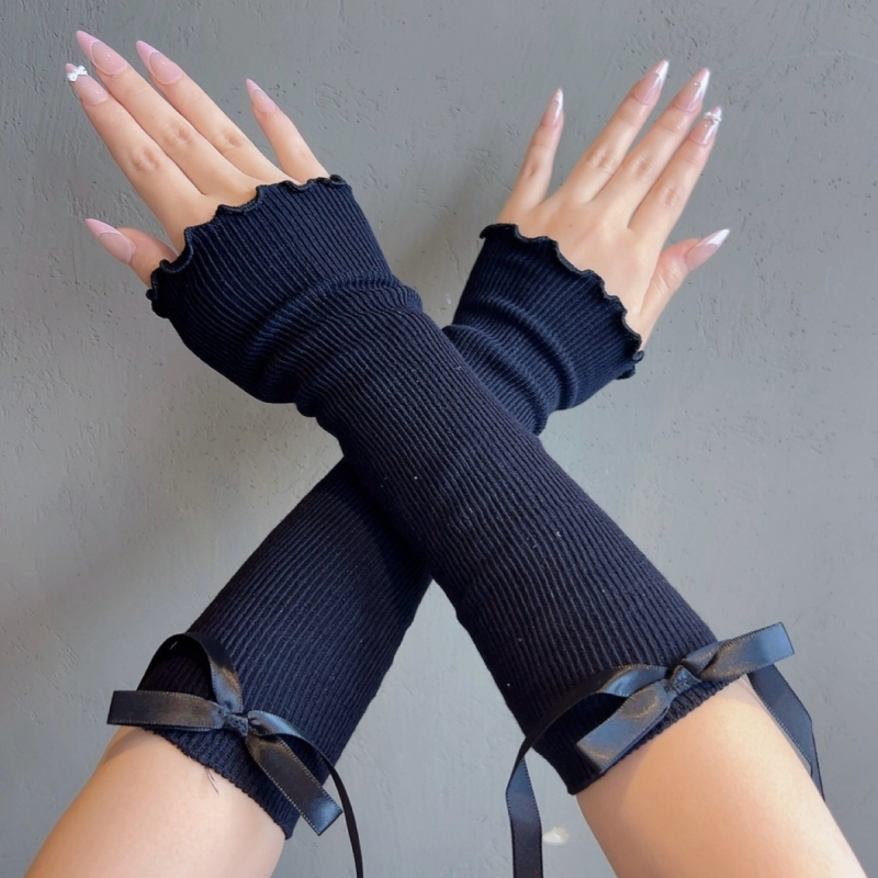 Korea stiilis naiste sügisesed uued Korea stiilis lipsuga puidust kõrvasokid, puhtast vaiast sokid, kootud varrukaga varrukas