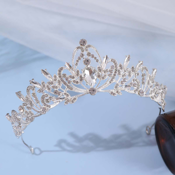 Αξεσουάρ Κεφαλής για Κορίτσια Πριγκίπισσα Εξαιρετική Στέμμα Στρας Παιδική Επίδοση Υψηλής Ιδιοσυγκρασίας Στέμμα Κεφαλής για Γενέθλια Κοριτσιών Αξεσουάρ Μαλλιών