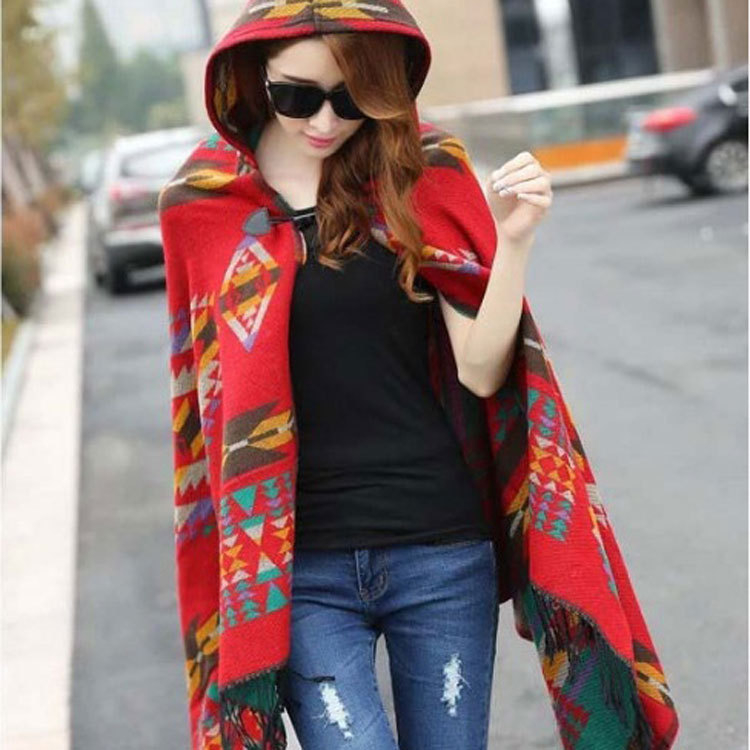 Xizang Xinjiang Qinghai turizmo nuotrauka Gobtuvas Etninio stiliaus skara Apsiaustas Moteriškas pavasarinis ir rudens sustorintas paltas Vyriškas apsiaustas