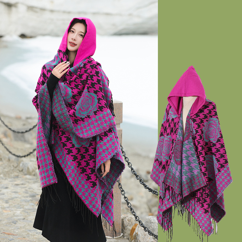 Xizang Xinjiang Qinghai turizmo nuotrauka Gobtuvas Etninio stiliaus skara Apsiaustas Moteriškas pavasarinis ir rudens sustorintas paltas Vyriškas apsiaustas