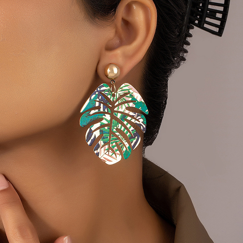 Ευρωπαϊκά και αμερικανικά μεταλλικά γεωμετρικά μεγάλα σκουλαρίκια ιδιοσυγκρασίας, σκουλαρίκια μόδας, σκουλαρίκια προσωπικότητας, ευέλικτα μακριά σκουλαρίκια, σκουλαρίκια