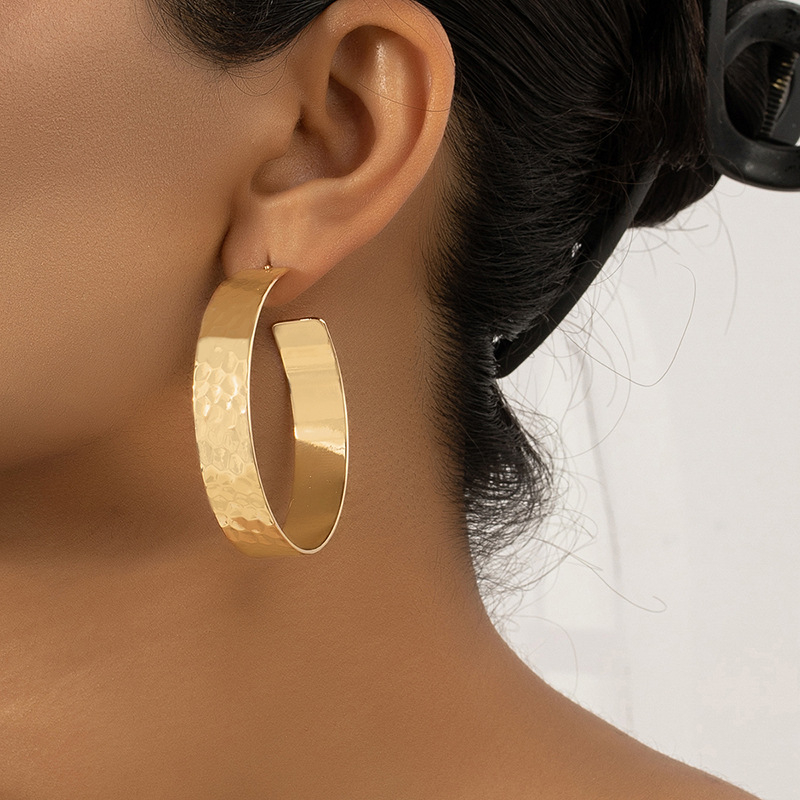 Ευρωπαϊκά και αμερικανικά μεταλλικά γεωμετρικά μεγάλα σκουλαρίκια ιδιοσυγκρασίας, σκουλαρίκια μόδας, σκουλαρίκια προσωπικότητας, ευέλικτα μακριά σκουλαρίκια, σκουλαρίκια