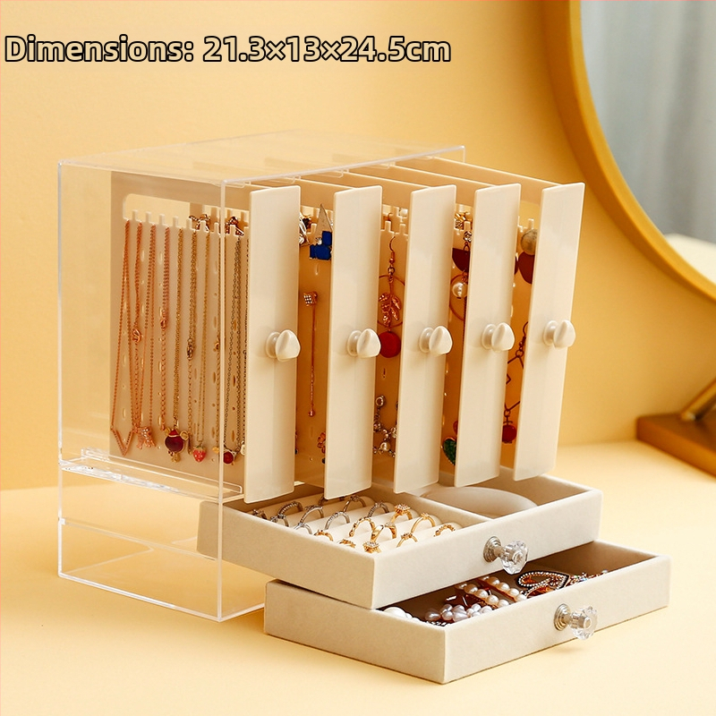 Ékszerdoboz, csúcskategóriás, gyönyörű 2023-as új antioxidáns fülbevalók, nyakláncok, fülbevalók, ékszerek, ékszertároló doboz