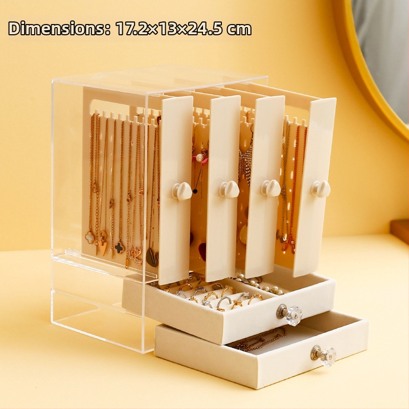 Ékszerdoboz, csúcskategóriás, gyönyörű 2023-as új antioxidáns fülbevalók, nyakláncok, fülbevalók, ékszerek, ékszertároló doboz