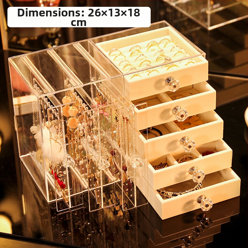 Ékszerdoboz, csúcskategóriás, gyönyörű 2023-as új antioxidáns fülbevalók, nyakláncok, fülbevalók, ékszerek, ékszertároló doboz