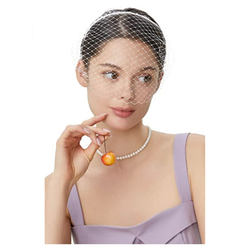 Vintage Amazon európai és amerikai fejpánt menyasszonyi teadélutáni parti hálós női hajkiegészítők arcfedéshez strasszos gyöngy fejpánt