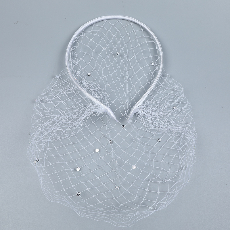 Vintage Amazon európai és amerikai fejpánt menyasszonyi teadélutáni parti hálós női hajkiegészítők arcfedéshez strasszos gyöngy fejpánt