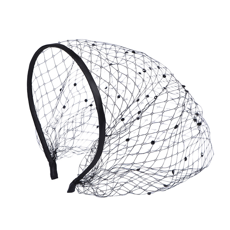 Vintage Amazon európai és amerikai fejpánt menyasszonyi teadélutáni parti hálós női hajkiegészítők arcfedéshez strasszos gyöngy fejpánt