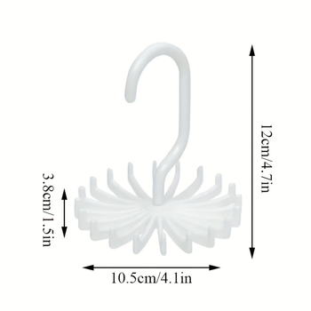 20 νύχια περιστρεφόμενη 360 μοιρών θήκη γραβάτας, θήκη αποθήκευσης μεταξωτού κασκόλ, θήκη αποθήκευσης μεταξωτού κασκόλ, πολυλειτουργική θήκη αποθήκευσης ζώνης
