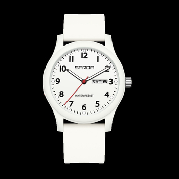 Kellad Paari väike kell kalendriga Teismelistele ja üliõpilastele Trendikas moodne universaalne loominguline elektrooniline kvartskell