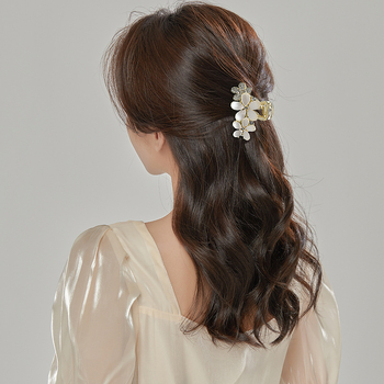 Γυναικεία φουρκέτα μεσαίου μεγέθους, με λαβή για τα μαλλιά, με λαβή για το κεφάλι, για την άνοιξη και το καλοκαίρι, με τις καλύτερες πωλήσεις, αξεσουάρ μαλλιών από κράμα αλουμινίου