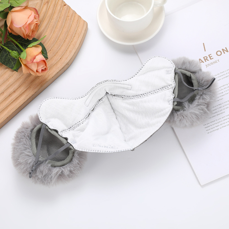 Suaugusiųjų idėja vilnonė ausų kaukė žiemai ausų apsauga šilta lauko jodinėjimui sustorinta vėjui atspari šalčiui atspari pusiau uždengta veido kaukė