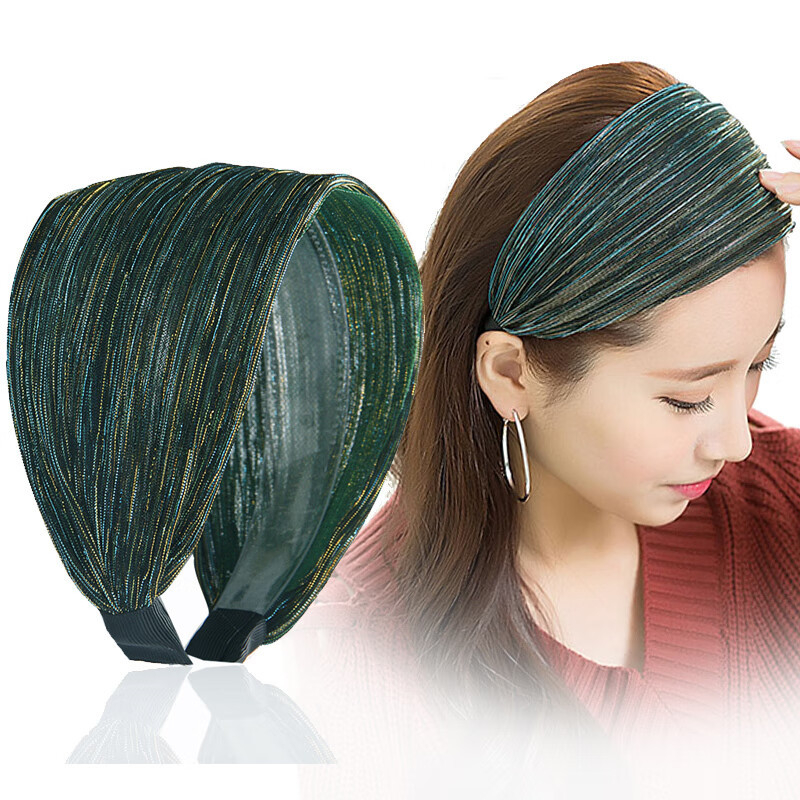 Jinglin Dél-Korea fehér hajat takaró női fejpánt, csúszásgátló, széles karimájú, nyomásos hajtűs, szuper széles fejpánt, internetes hírességeknek való hajpánt