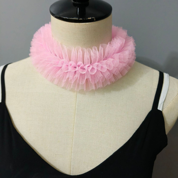 AliExpress határokon átnyúló színes hálós hamis nyakörv