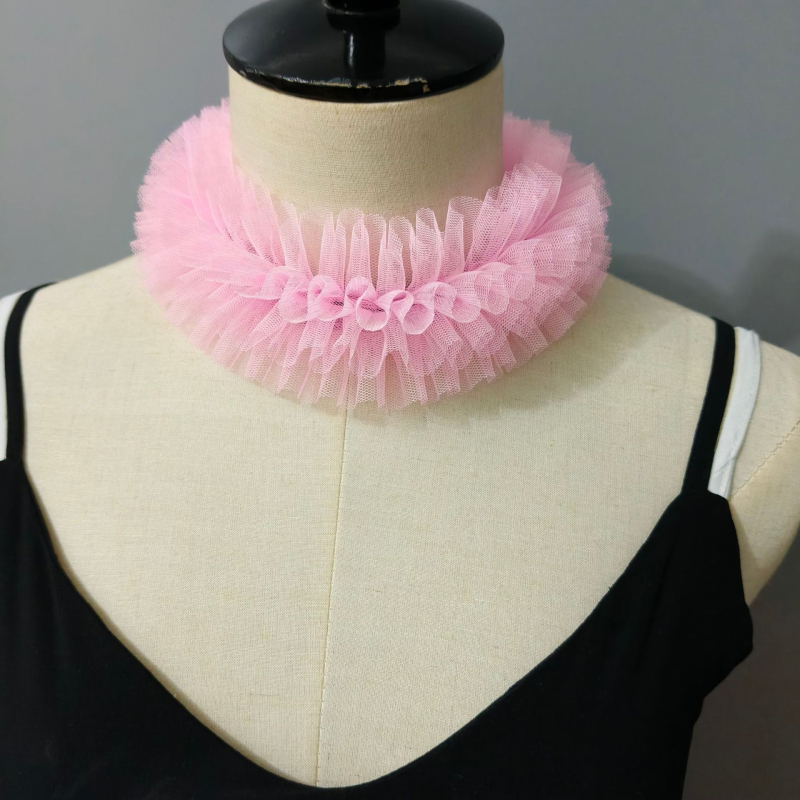 AliExpress határokon átnyúló színes hálós hamis nyakörv