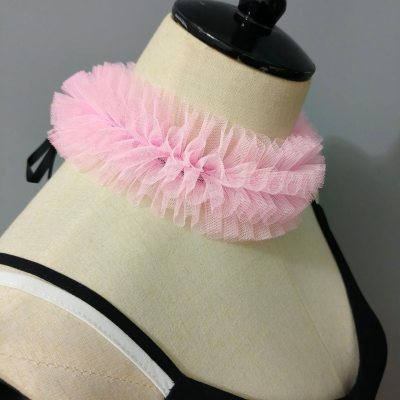 AliExpress határokon átnyúló színes hálós hamis nyakörv