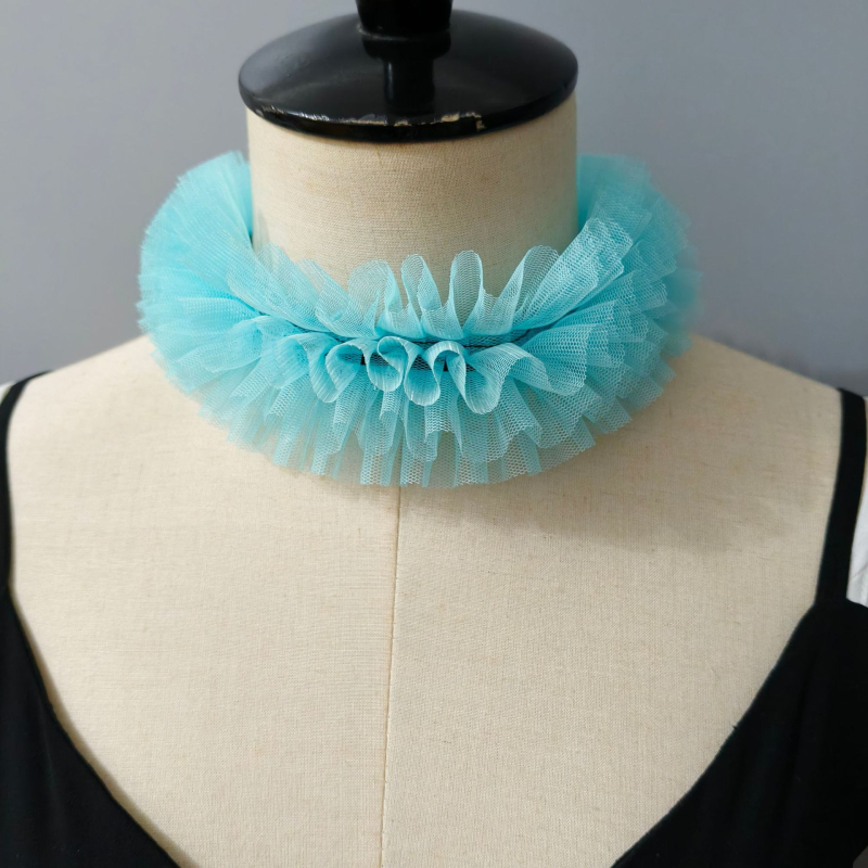 AliExpress határokon átnyúló színes hálós hamis nyakörv