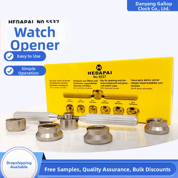 Órajavító szerszám 5537 Óranyitó Rolex S/Ditu órafedél-nyitóhoz, finom fogú hátlap nyitásához, 6 darab