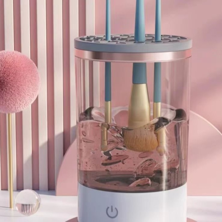 Otse tootjalt tarnitav meigipintslite puhastusvahend on mitme režiimiga, seda saab kasutada plekkide eemaldamiseks ilma käsitsi sekkumiseta ning see on multifunktsionaalne ja kiire elektriline puhastusvahend.