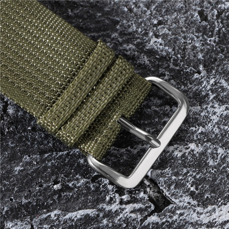 Нова тънка найлонова каишка от НАТО, подходяща за Huawei Seiko No.5 Water Ghost A Canvas 20/22 мм