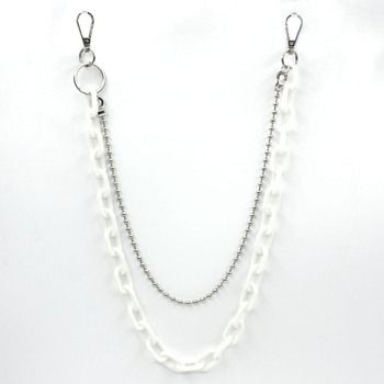 Παντελόνι σε all-match γραμμή, αλυσίδα στη μέση, αλυσίδα hip hop, Street Earth, cool chic στυλ, unisex κρεμαστό παντελόνι disco, αλυσίδα, κοσμήματα