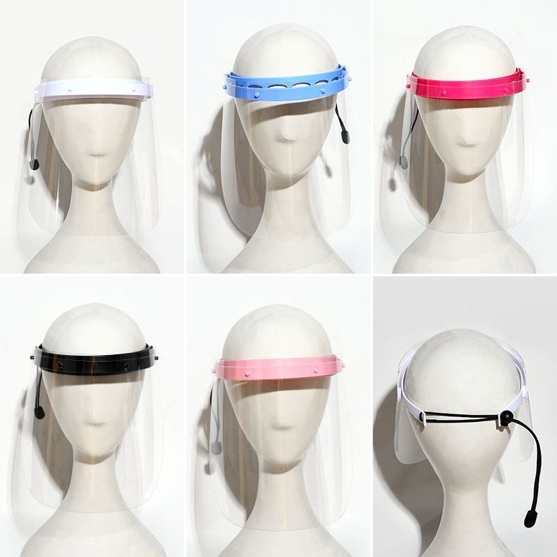 Köögis toiduvalmistamise õlikindel pritsmemask isolatsioonimask naistele läbipaistev toiduvalmistamismask täisnäo näokaitseks