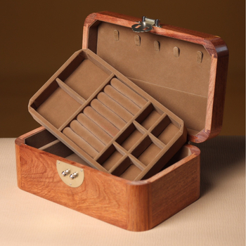 Βιρμανικό κουτί αποθήκευσης σκουλαρίκια κοσμημάτων από αχλάδι Wen play κοσμήματα μεγάλης χωρητικότητας κινέζικο κουτί κοσμημάτων vintage κουτί κοσμημάτων από μασίφ ξύλο