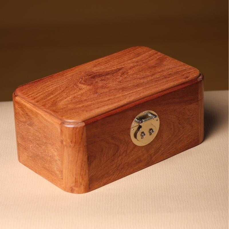 Burmai körte ékszer fülbevaló tárolódoboz Wen play ékszerek nagy kapacitású kínai ékszerdoboz vintage tömörfa ékszerdoboz