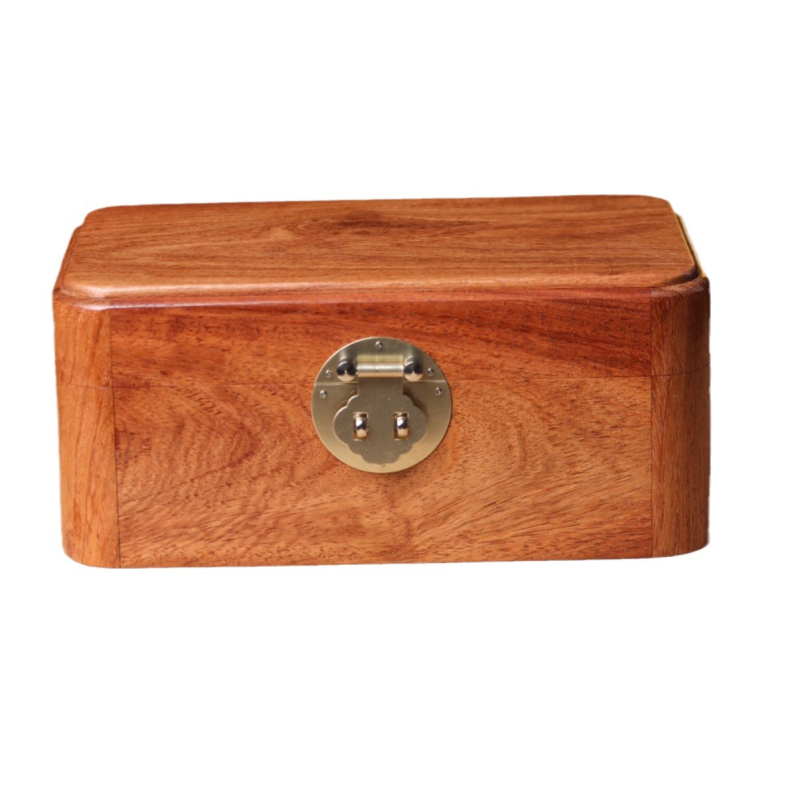 Burmai körte ékszer fülbevaló tárolódoboz Wen play ékszerek nagy kapacitású kínai ékszerdoboz vintage tömörfa ékszerdoboz