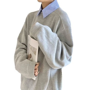 Γυναικείο καρό ψεύτικο γιακά για άνοιξη και καλοκαίρι, νέο, all-match γιακάς με διακοσμητικό τζιν και στρογγυλή λαιμόκοψη