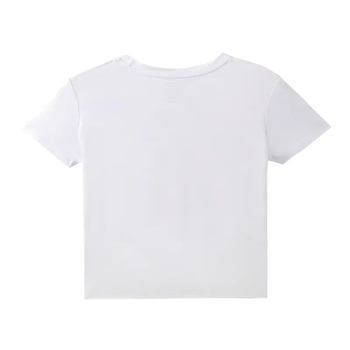 2024-es, határokon átnyúló, rövid ujjú póló, európai és amerikai nyári, új, női divatos, hétköznapi, otthoni, ingázós, minden mérkőzésre alkalmas, kerek nyakú, rövid ujjú póló