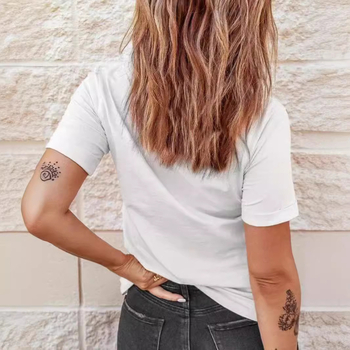 2024-es, határokon átnyúló, rövid ujjú póló, európai és amerikai nyári, új, női divatos, hétköznapi, otthoni, ingázós, minden mérkőzésre alkalmas, kerek nyakú, rövid ujjú póló