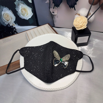 Naujo stiliaus kvapni kaukė Gypophila Camellia 3D kaukė, madinga, dulkėms atspari, šilta, kvėpuojanti kaukė