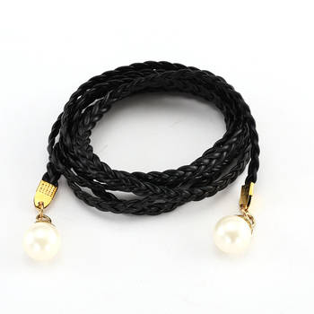 Koreai stílusú őszi és téli új női szőtt öves ruhadíszítés szuper hosszú koreai bársony vékony derékláncos öv