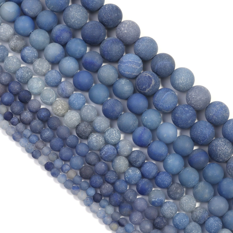 Amazon Hot Sale természetes kék Dongling kő gyöngyök DIY kézzel készített gyöngyös gyöngyös karkötő Yu Pei medál ékszer kiegészítők