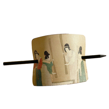 Ιδιοσυγκρασία Νέο Κινέζικο Στυλ Εθνικό Στυλ Φουρκέτα Προηγμένη Αίσθηση Αρχαία Ζωγραφική Μαλλιών Σανταλόξυλο Φουρκέτα Γυναικεία Αρχαία Στυλ Αξεσουάρ Μαλλιών Hanfu