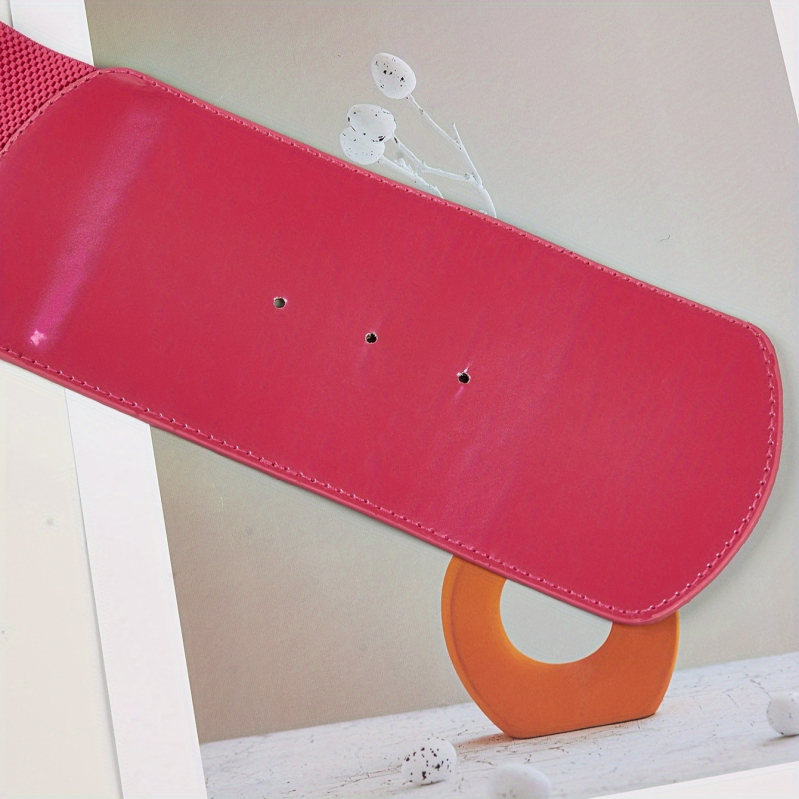 Ženski retro svestrani elastični remen s kvadratnom kopčom iz tvornice