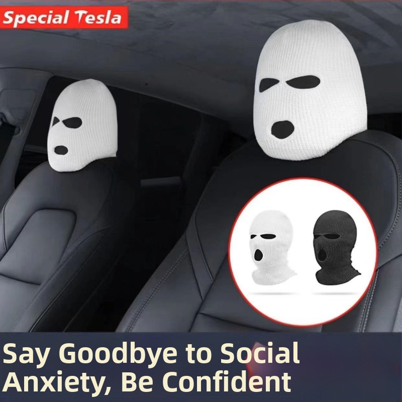 Internetikuulus autoistme peakate, mask, isiksus, naljakas, naljakas müts, spetsiaalsed auto peatoe kaunistused, aksessuaarid