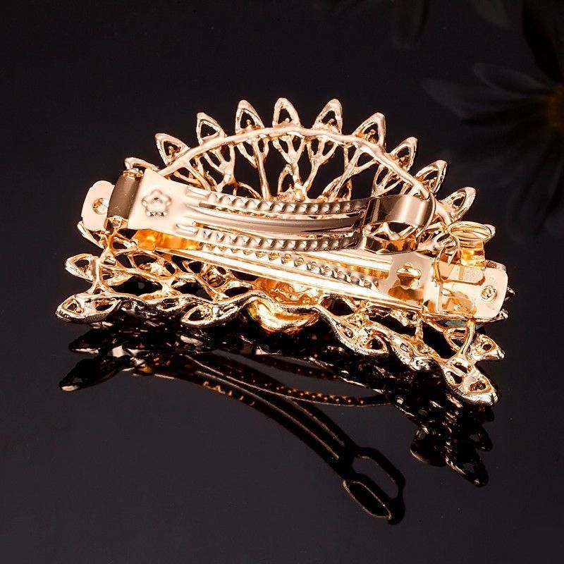 Korėjietiško stiliaus plaukų segtukas, didelis spyruoklinis segtukas, povo spalvos, universalus plaukų segtukas, šoninis segtukas, plaukų aksesuarai, galvos apdangalas, plaukų gėlė