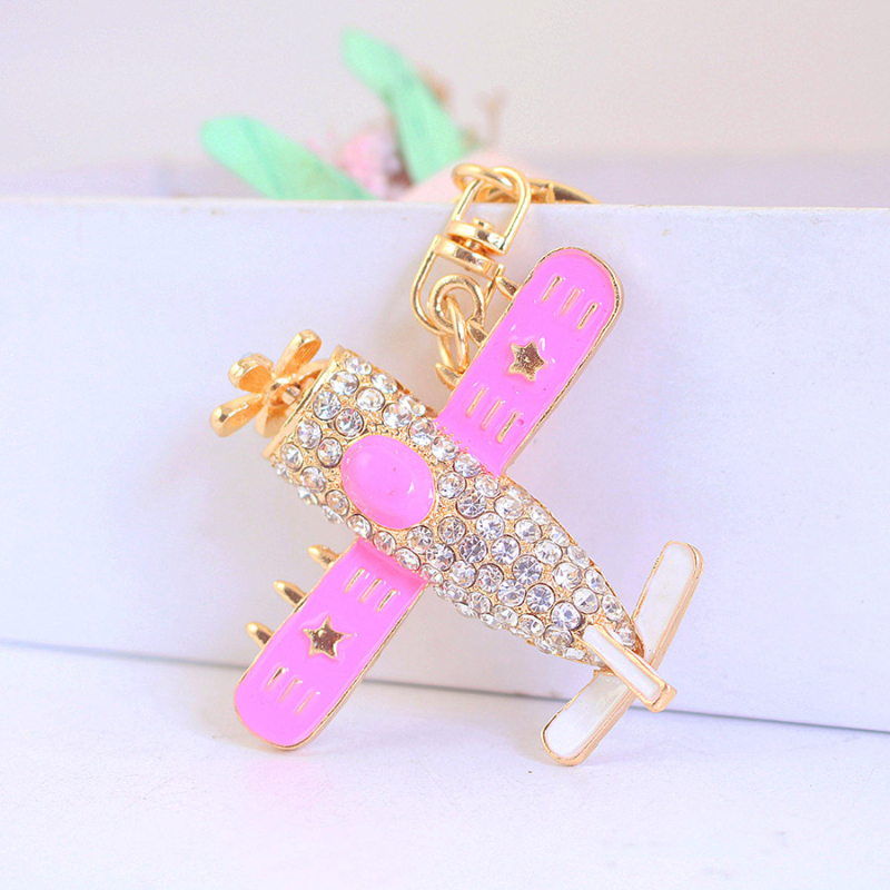 Coolxi ékszer repülőgép helikopter modell fém medál kulcstartó férfi motorkerékpár kulcstartó kis ajándék